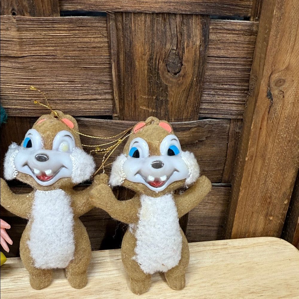 Vintage Set of 6 Vintage Disney Cartoon Character Ornaments - Picture 5 of 6